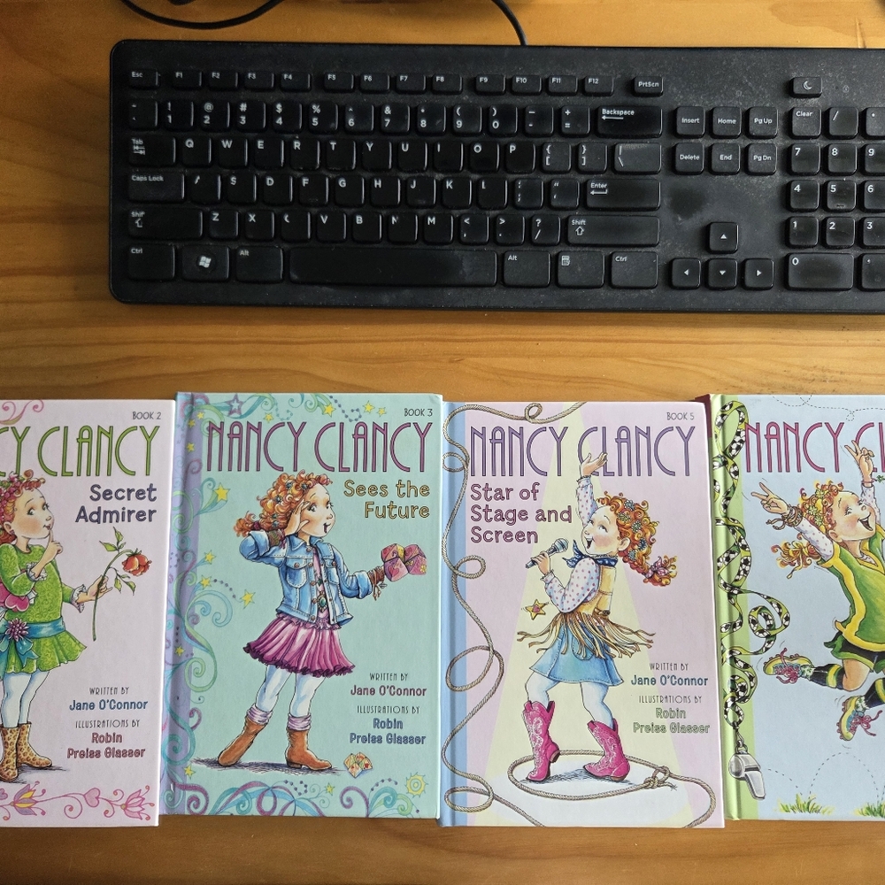 Nancy Clancy Children's Book Set (2,3,5,6)